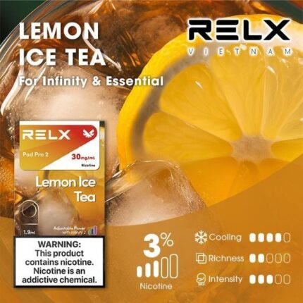 RELX 悅刻六代 Infinity 2 煙彈 Lemon Ice Tea 檸檬紅茶冰口味
